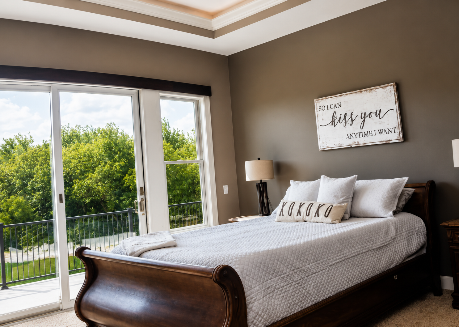 Modern Master Bedroom Finish